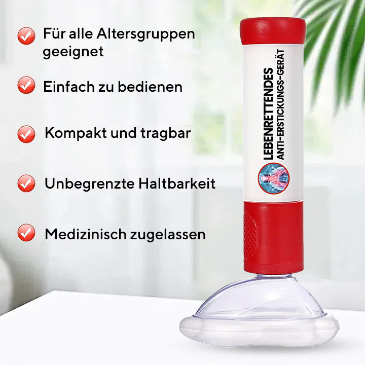 Bikenda® LEBENRETTENDES ANTI-ERSTICKUNGS-GERÄT