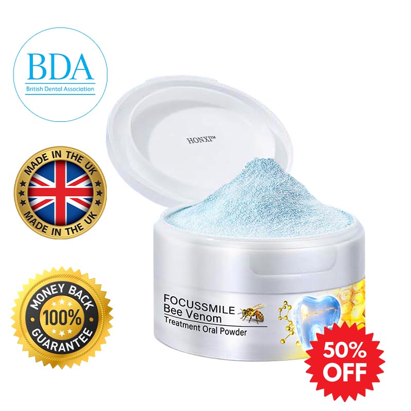HONXI™ Focussmile Bee Venom Treatment Oral Powder🦷 (BDA Recommended)