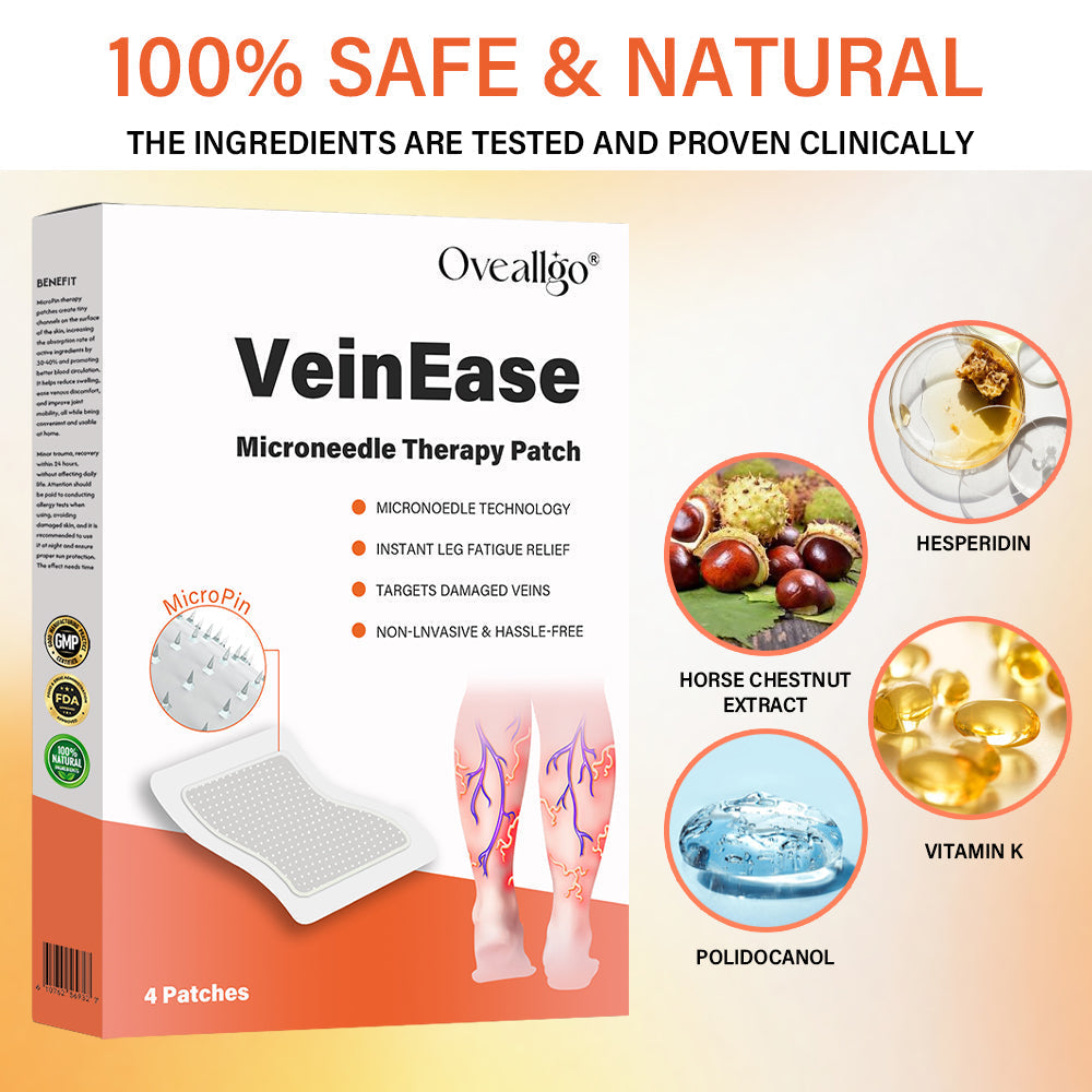 Mresio® VeinEase Microneedle Therapy Patch