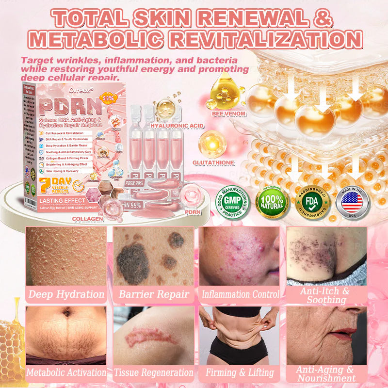 Cvreoz® 𝟗𝟗% 𝐩𝐮𝐫𝐞 𝐏𝐃𝐑𝐍 𝐒𝐚𝐥𝐦𝐨𝐧 𝐃𝐍𝐀 𝐀𝐧𝐭𝐢-𝐀𝐠𝐢𝐧𝐠 𝐀𝐦𝐩𝐨𝐮𝐥𝐞 𝘄𝗶𝘁𝗵 𝟵𝟵% 𝗦𝗮𝗹𝗺𝗼𝗻 𝗗𝗡𝗔 𝗣𝗗𝗥𝗡 + 𝗕𝗲𝗲 𝗩𝗲𝗻𝗼𝗺 · 𝟳𝗫 𝗗𝗲𝗲𝗽 𝗛𝘆𝗱𝗿𝗮𝘁𝗶𝗼𝗻 | 𝐓𝐚𝐫𝐠𝐞𝐭𝐬 𝐰𝐫𝐢𝐧𝐤𝐥𝐞𝐬, 𝐝𝐫𝐲𝐧𝐞𝐬𝐬, 𝐫𝐞𝐝𝐧𝐞𝐬𝐬, 𝐝𝐚𝐫𝐤 𝐬𝐩𝐨𝐭𝐬, 𝐩𝐮𝐫𝐩𝐮𝐫𝐚, 𝐢𝐧𝐟𝐥𝐚𝐦𝐦𝐚𝐭𝐢𝐨𝐧, 𝐚𝐧𝐝 𝐦𝐨𝐫𝐞 — 𝐕𝐢𝐬𝐢𝐛𝐥𝐞 𝐑𝐞𝐬𝐮𝐥𝐭𝐬 𝐢𝐧 𝟕 𝐃𝐚𝐲𝐬