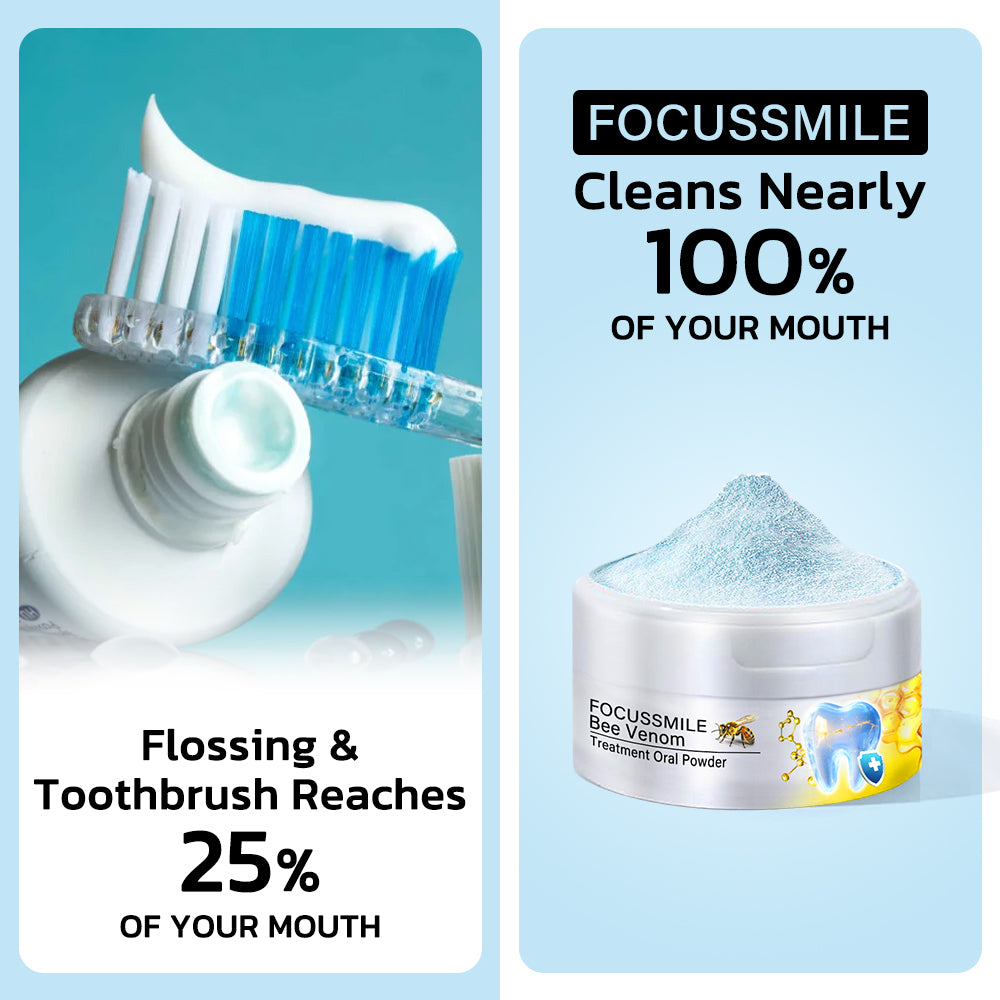 HONXI™ Focussmile Bee Venom Treatment Oral Powder🦷 (BDA Recommended)