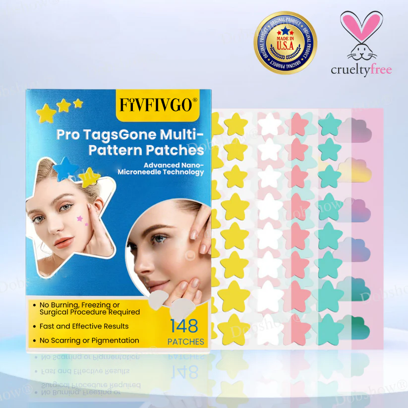 Fivfivgo® Pro TagsGone Multi-Pattern Patches