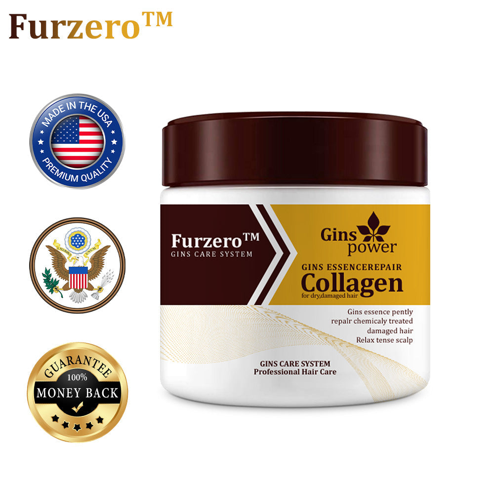 👨‍⚕️✅US FDA APPROVED | Furzero™ Ginger Infused Collagen Repair Conditioner🌟