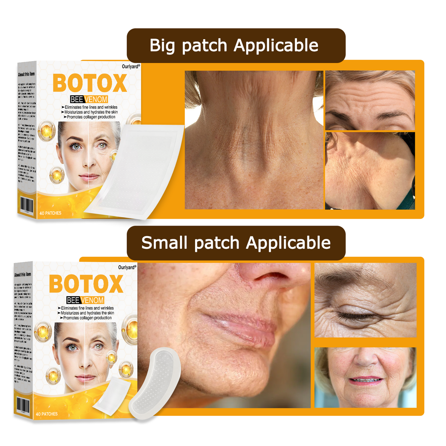 (🔥Made and Shipped from UK✅) Ourlyard® Botox Bee Venom Wrinkle Removal Microdarts Patch- LAST DAY 60% OFF