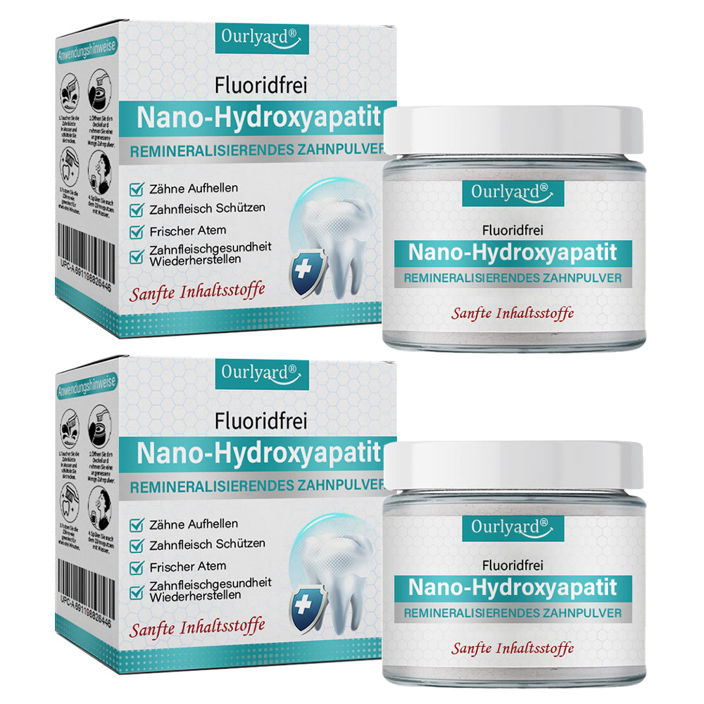 ✅ Offizieller Shop | Kubozn® Fluoridfreies Zahnpulver mit Nano-Hydroxyapatit 🧑🏽‍⚕️ In Zusammenarbeit mit der Deutschen Zahnärztlichen Gesellschaft (DZG) entwickelt🍀