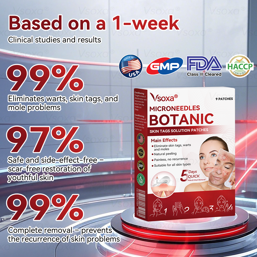 🔥 2025 New Formula ⚡Cvreoz® Microneedle Skin Tag Removal Patches – Visible Results in 5 Days