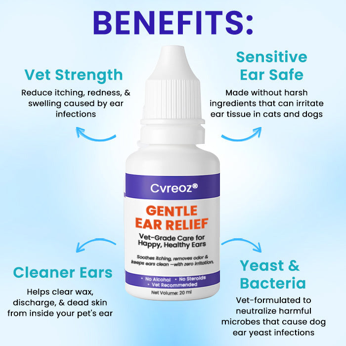 🌟 Official Store | Cvreoz® Pet EarPro Drops FM+