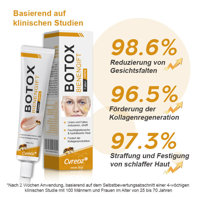 Letzter Tag der Aktion: 70 % Rabatt - ✨Cvreoz® Botox Bienenvenom Faltenentfernungscreme