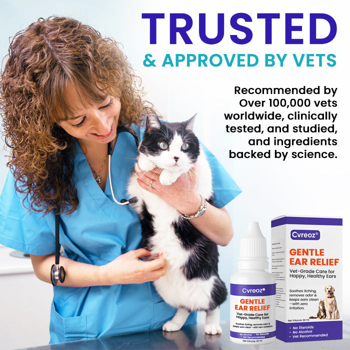 🌟 Official Store | Cvreoz® Pet EarPro Drops FM+