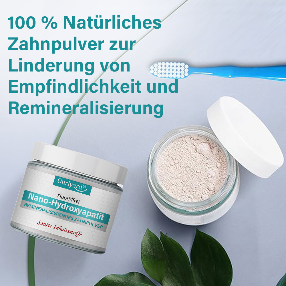 ✅ Offizieller Shop | Kubozn® Fluoridfreies Zahnpulver mit Nano-Hydroxyapatit 🧑🏽‍⚕️ In Zusammenarbeit mit der Deutschen Zahnärztlichen Gesellschaft (DZG) entwickelt🍀