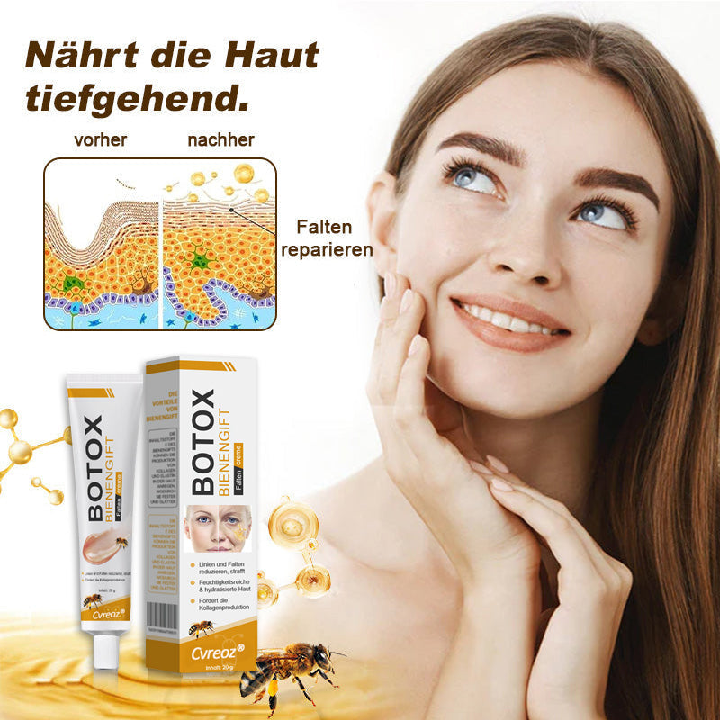 Letzter Tag der Aktion: 70 % Rabatt - ✨Cvreoz® Botox Bienenvenom Faltenentfernungscreme