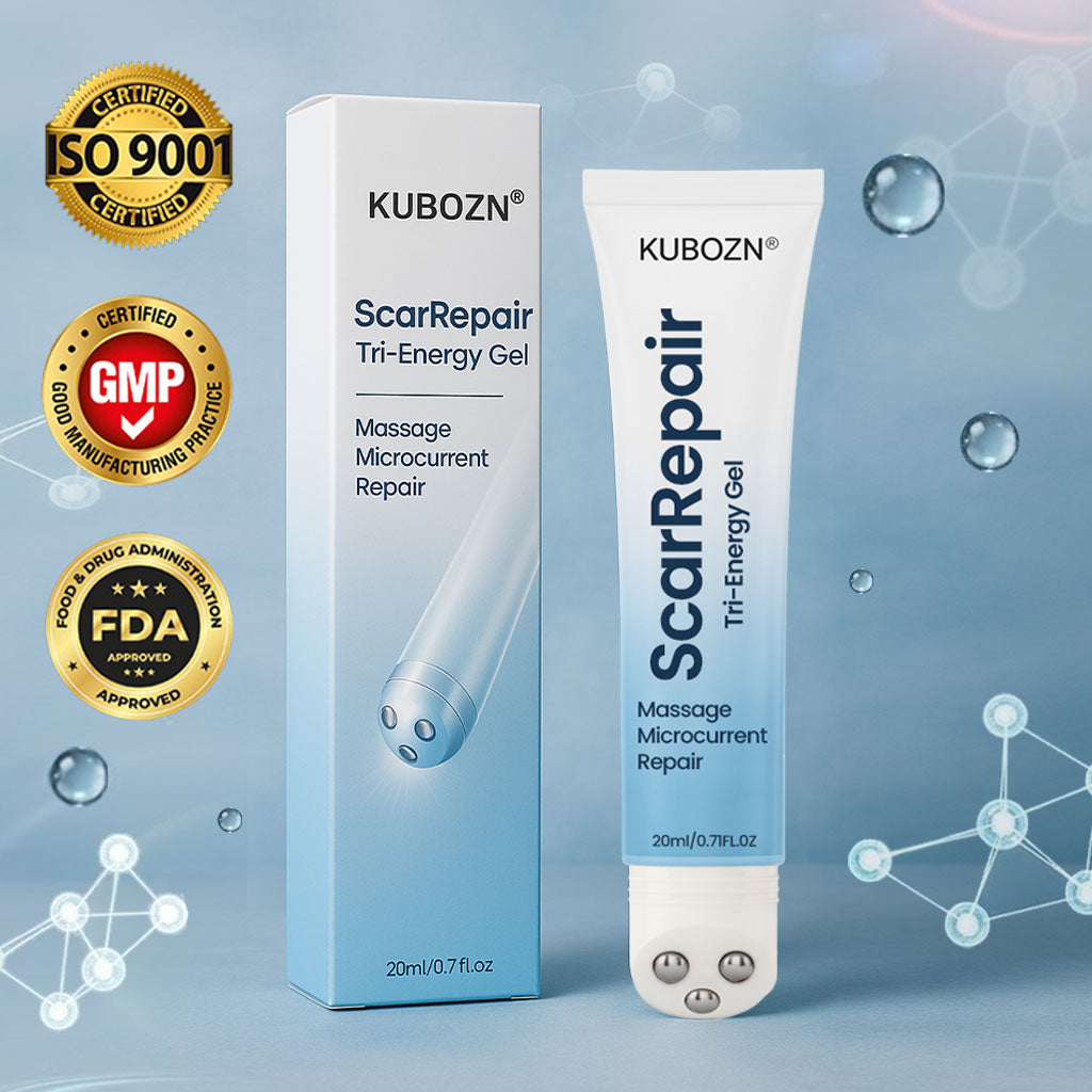 KUBOZN® Triple-Roller Microcurrent ScarRepair Gel