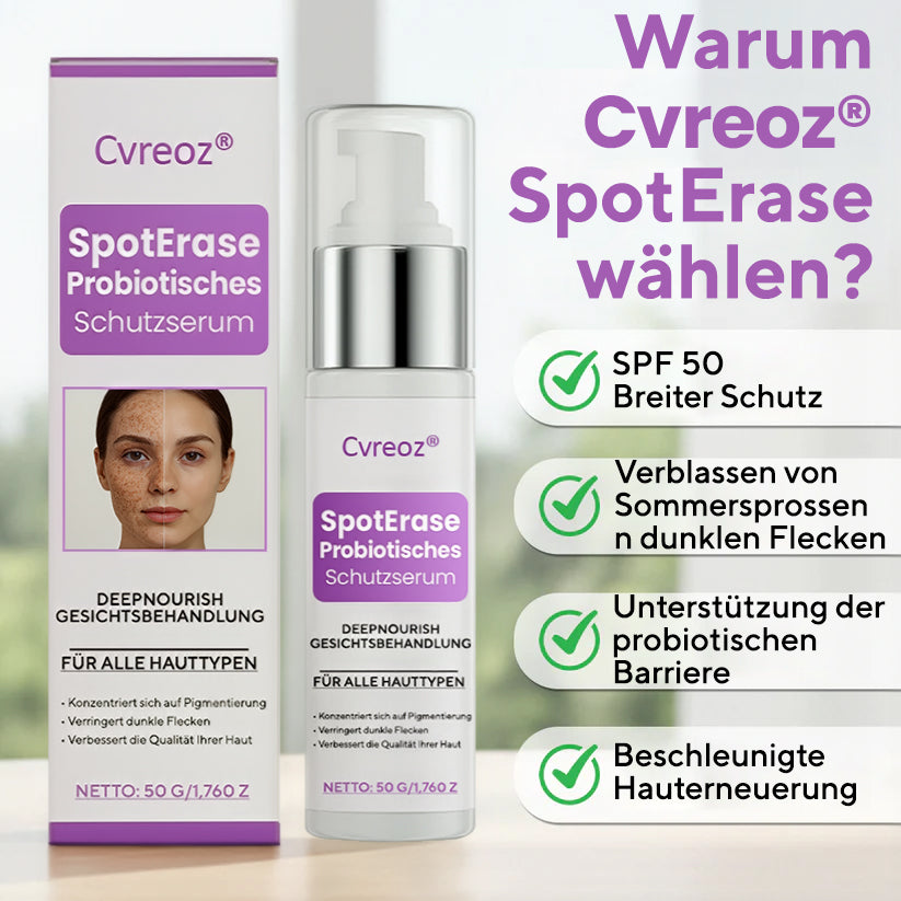 Cvreoz® SpotErase Probiotisches Schutzserum