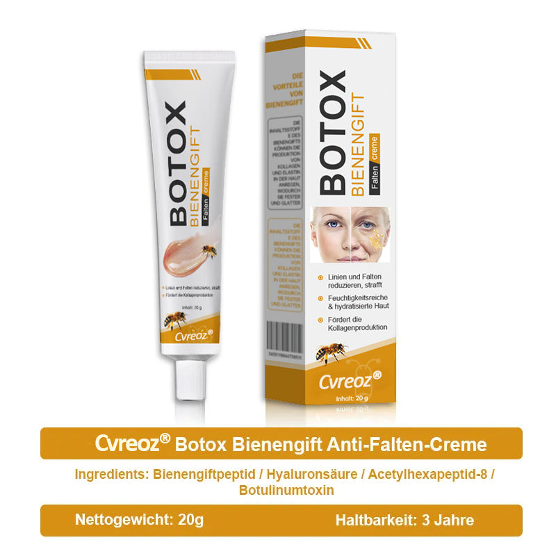 Letzter Tag der Aktion: 70 % Rabatt - ✨Cvreoz® Botox Bienenvenom Faltenentfernungscreme