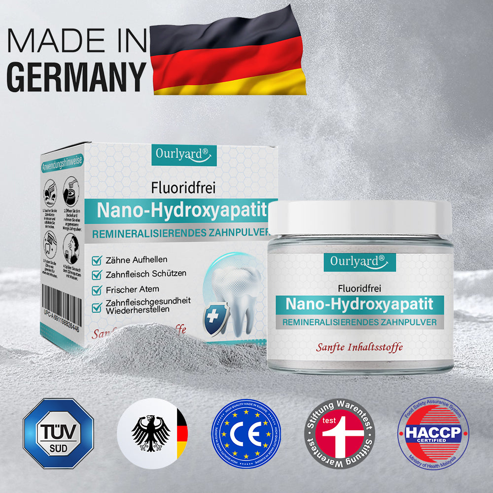 ✅ Offizieller Shop | Kubozn® Fluoridfreies Zahnpulver mit Nano-Hydroxyapatit 🧑🏽‍⚕️ In Zusammenarbeit mit der Deutschen Zahnärztlichen Gesellschaft (DZG) entwickelt🍀