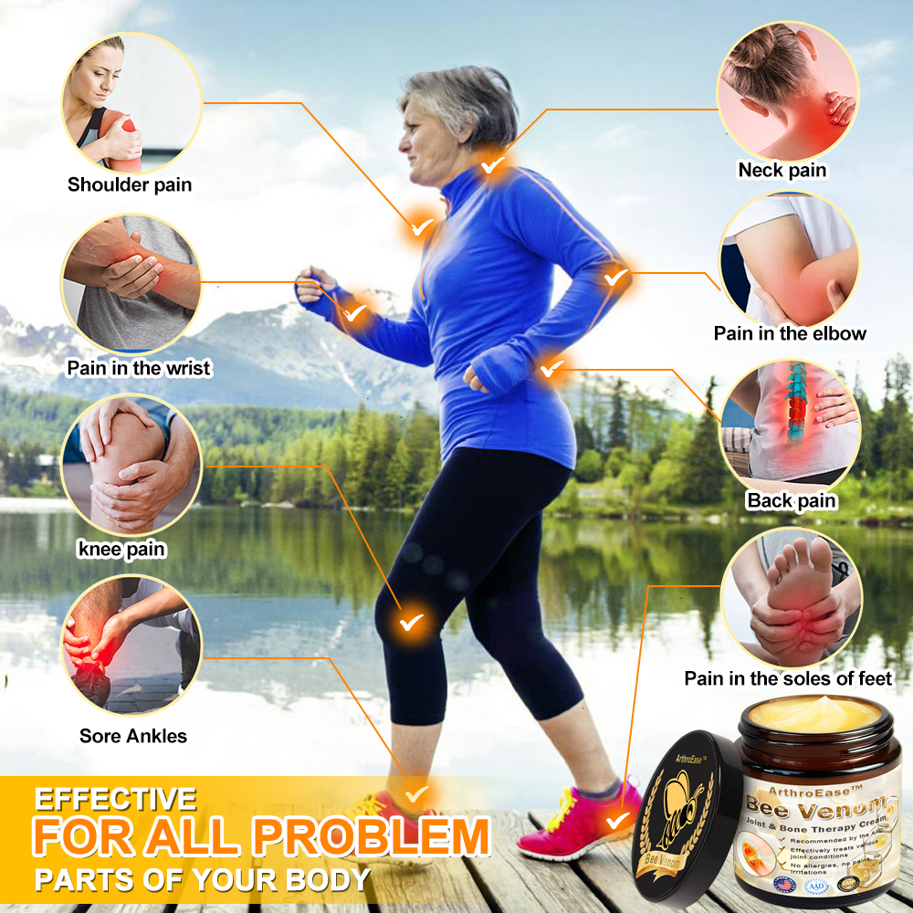 Official Store: ArthroEase™ Bee Venom Arthritis Therapy Cream (Joint & Bone Pain Relief in 24 Seconds)