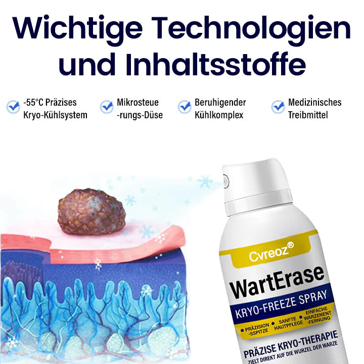 Cvreoz® WartErase Kryo-Freeze Spray