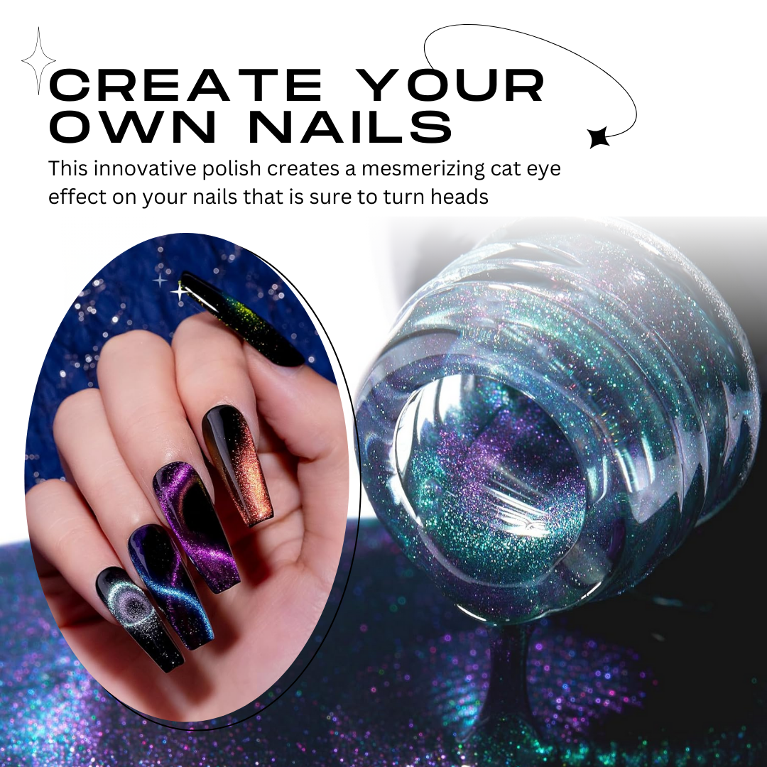 KUBOZN™ CatEyeSlay Magnetic Gel Polish