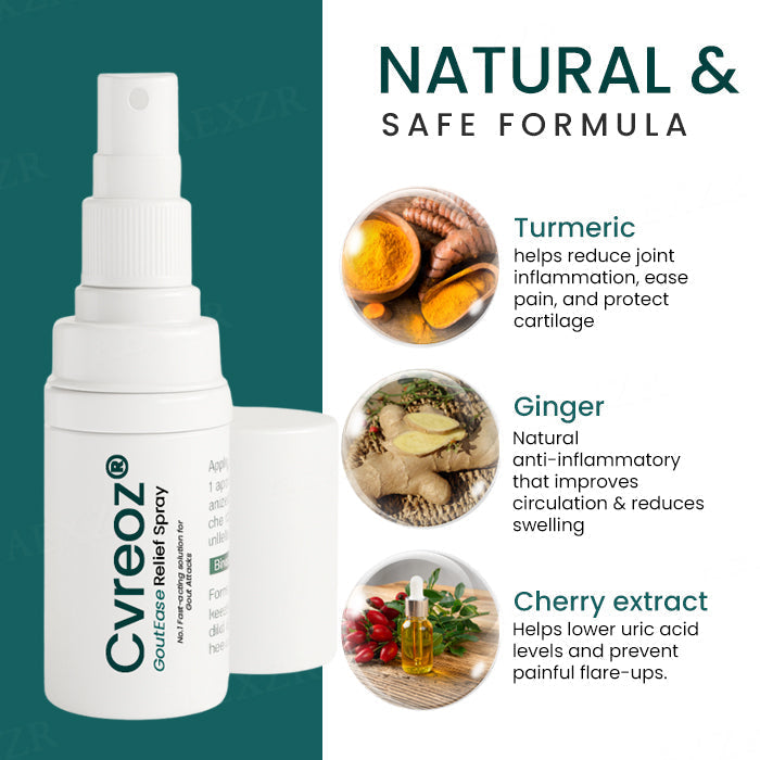 🔥Hot Sales - 50% OFF🌿Cvreoz® GoutEase Relief Spray