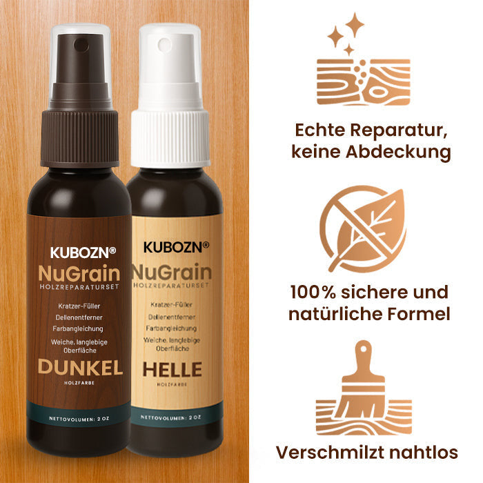 🏷️ EXKLUSIVES ANGEBOT! 50 % RABATT – KUBOZN® NuGrain Holzreparatur-Set