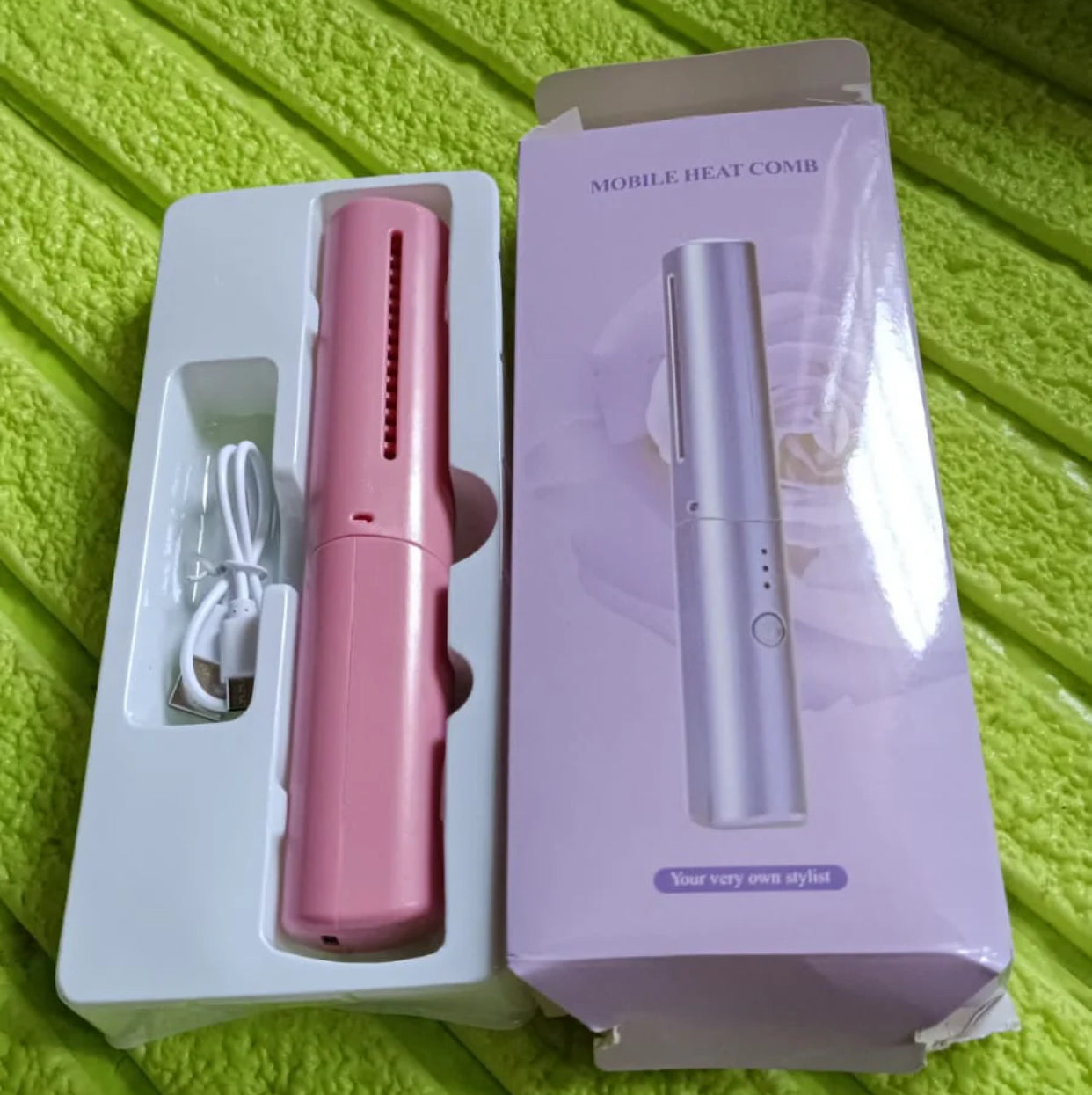 Velmors™ Portable Hair Straightener Brush