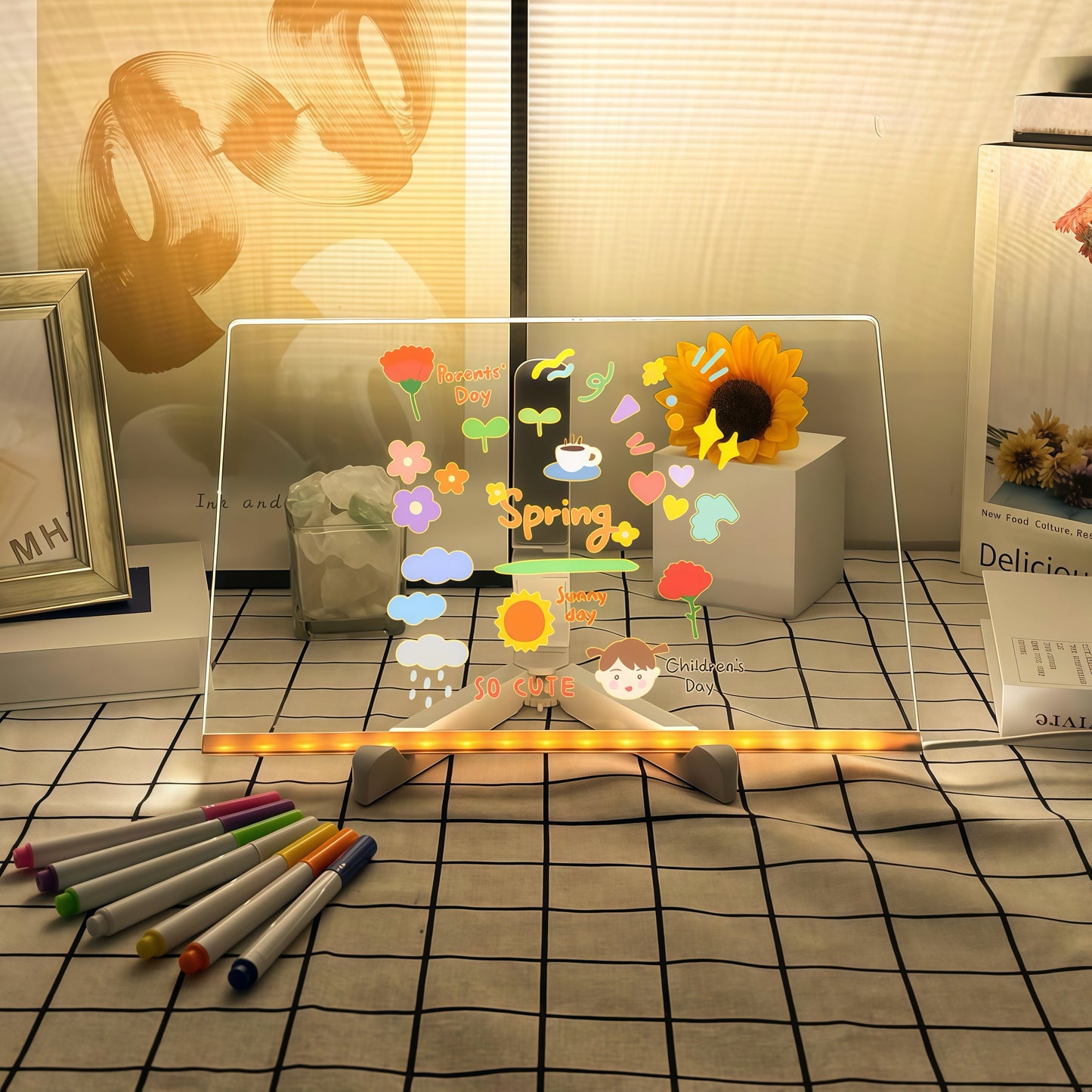 LED Light-Up Writing & Drawing Board