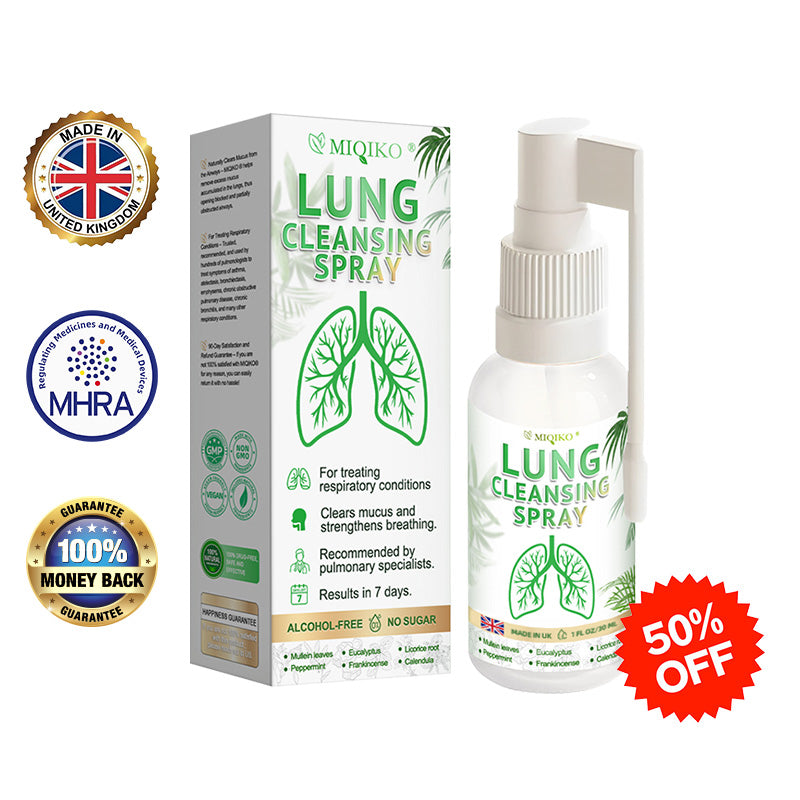 😍✨MIQIKO® Advanced Lung Cleansing Spray, Clean the lungs ＆ respiratory tract🫁