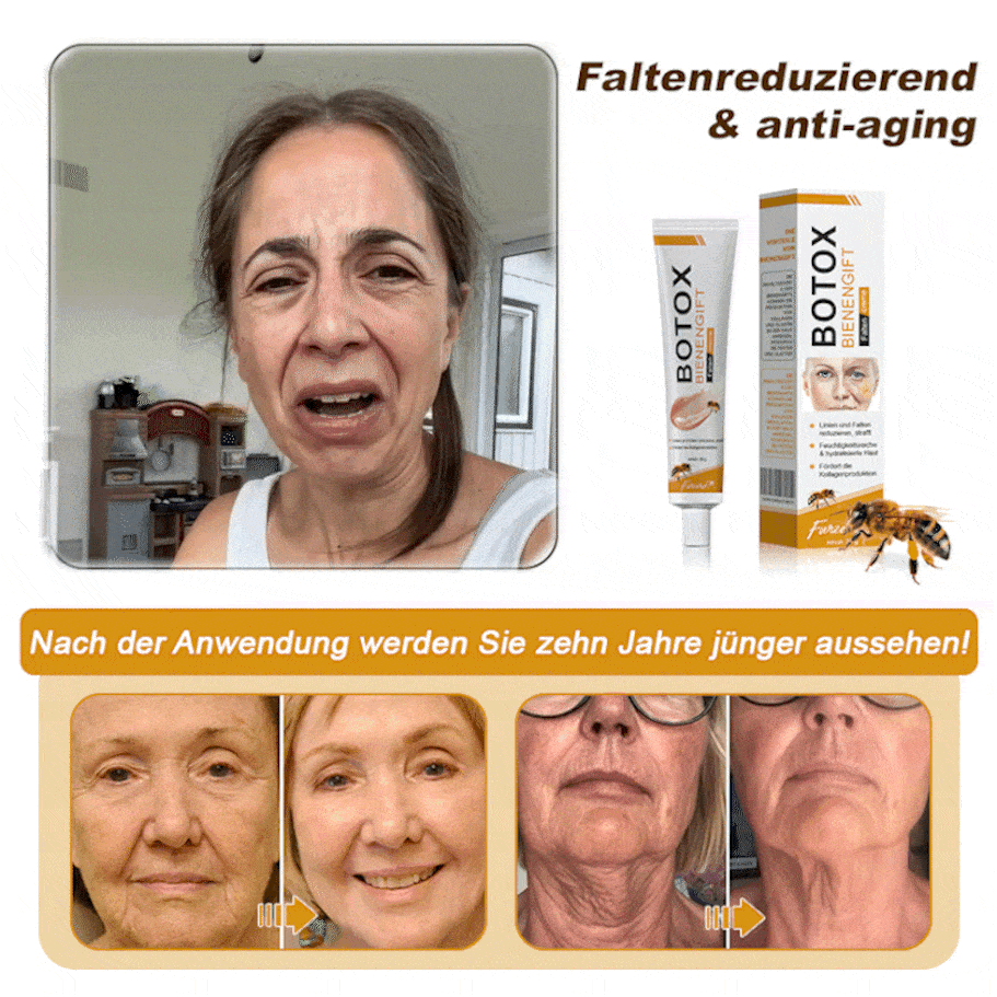 Letzter Tag der Aktion: 70 % Rabatt - ✨Cvreoz® Botox Bienenvenom Faltenentfernungscreme