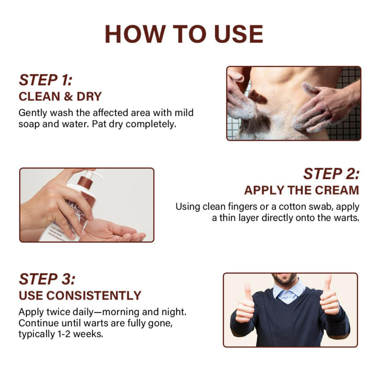 Cvreoz®AHCC Mushroom HPV Genital Warts Eraser Cream Pro