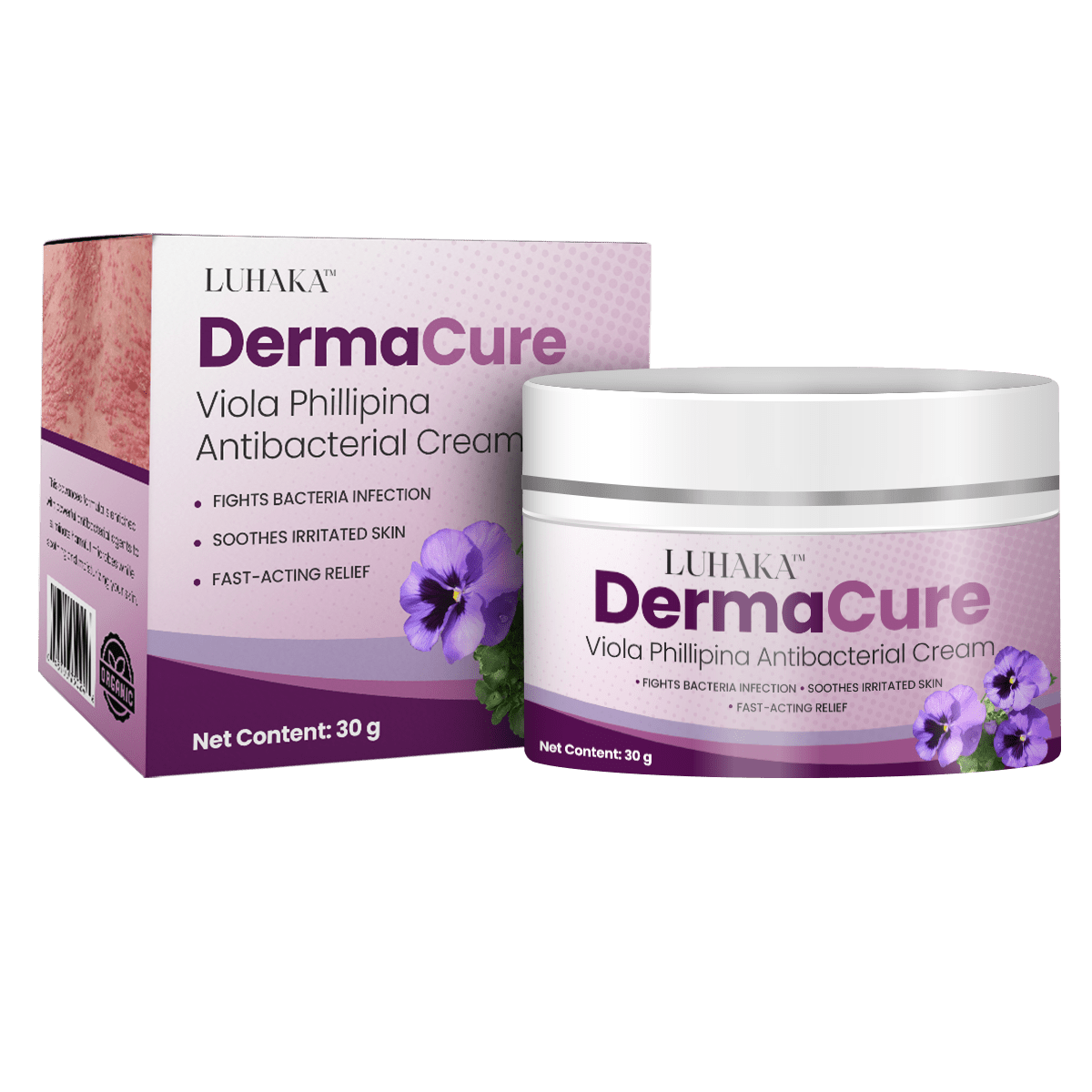 Luhaka™ DermaCure Viola Phillipina Antibacterial Cream_Ultra3